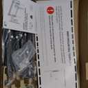 HOME VISION Ultra-Large TV Mount Bracket for 32-90 Inch TVs, Supports up to 132lbs with Sliding Design, Heavy Duty TV Wall Mount for up to 24" Studs with Swivel, Tilt, Max VESA 600x400mm, HVX601