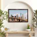 BESCRCL 20x30 Picture Frame Brown, Poster Frames Wall Hanging, Display Pictures 20 x 30 without Mat, 1 Pack