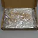 Tondiamo 22 Pcs Mermaid Costume for Women Beach Mermaid Crochet Skirt Swimwear Cover up Starfish Pearl Necklace and Bracelet Earrings Hair Clip Scale Stencil for Summer Party Jewelry Accessories