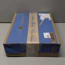 Flickering Flameless LED Candles, 12 Pcs with Embedded Star String, Acrylic LED Pillar Candles with Remote, Suitable for Home Decoration (White)