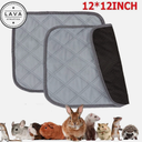12"*12",Pet Guinea Pig Cage Liners, Anti Slip Guinea Pig Bed&Waterproof Reusable