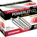 Crosman CC40PB CO2 Powerlet For Paintball (40-Count),Black