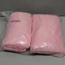 4 Feet Tablecloth Open Back Fitted Polyester Table Cover Wedding Banquet Trade Show Booth Dj Pink