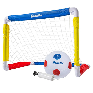 Franklin Sports Kids Soccer Goal with Ball & Pump - 24 X 16