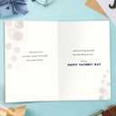 2 x Fathers Day Card Gift for Dad, Father's Day Card from Son Daughter