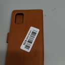 SUANPOT for Samsung Galaxy A71 5G (Non 4G Version) Leather Wallet case with RFID Credit Card Holder Flip Folio Book Phone case Cover for Samsung A71 case Wallet for Men Women Shockproof Light Brown