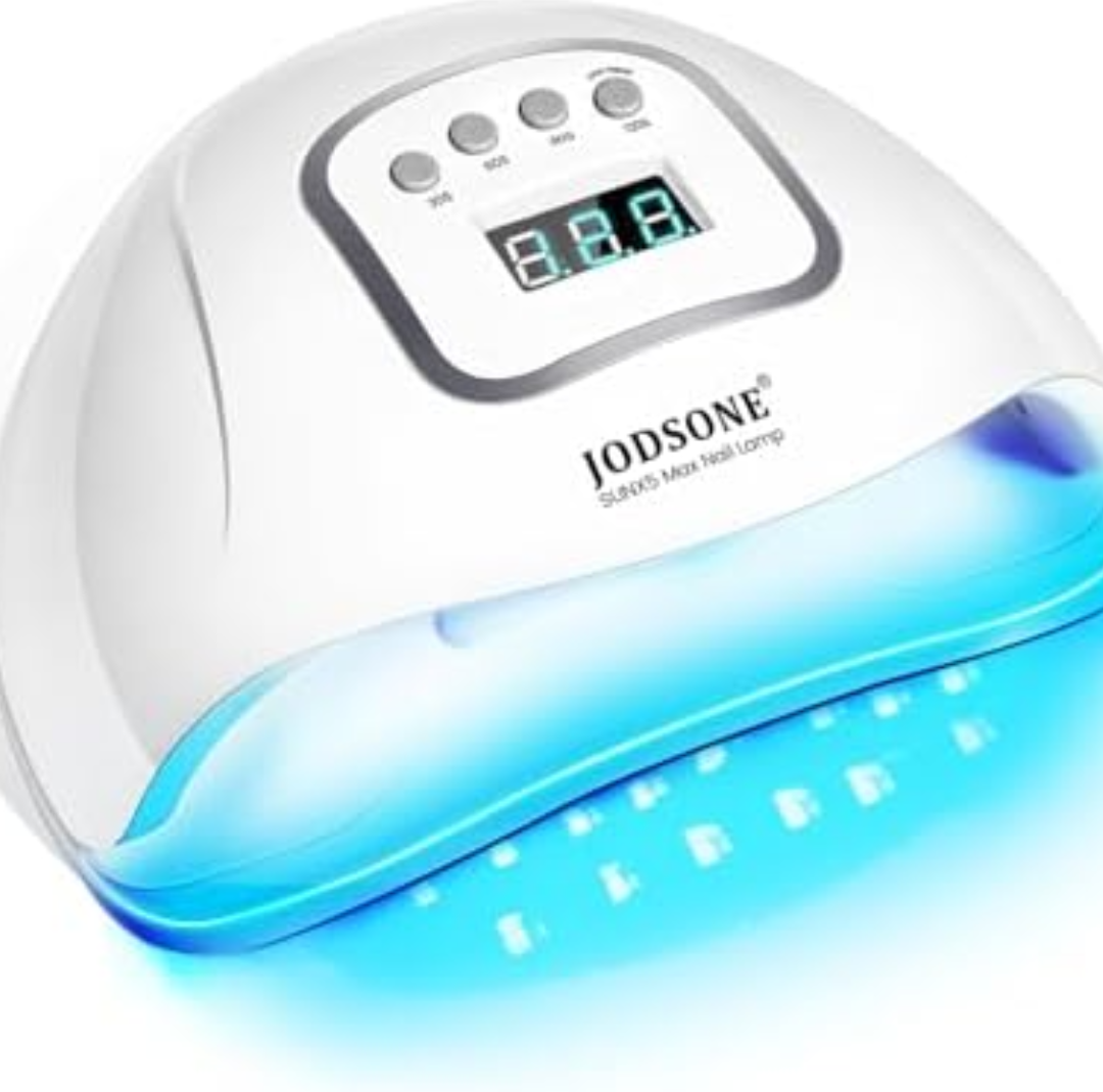 JODSONE U V LED Nail Lamp, Nail Dryer for Gel Polish, Led Light with Automatic Sensor & 4 Timers