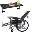 Wheelchair Tray Table with Cup Holder,Detachable Wheelchair Table for Eating, Reading, Resting, Wheelchair Accessories