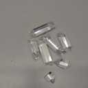 7 Pack Acrylic Ring Display Holder Clear Cylinder Jewelry Stand for Wedding Engagement Rings Organizer Sturdy Solid Showcase