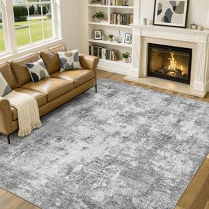 10x12 Area Rugs for Living Room, Washable Large Rug Soft Low Pile