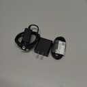 Charger with 1m USB-A to USB-C Cable 2 Pack Black