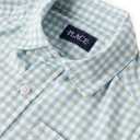 The Children's Place boys Short Sleeve Button Up Shirt (XS)