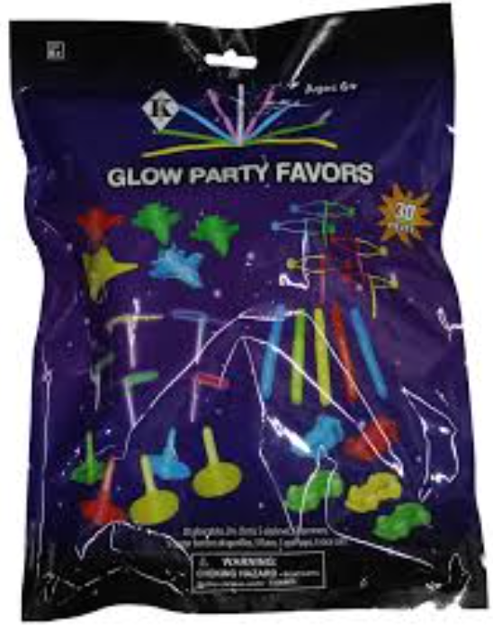 Glow Party Flavors,  DIY Glowsticks, Glow in the Dark Party Supplies for Kids, Adults, Parties, Halloween & New Year