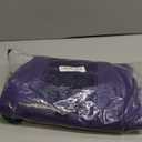 Milwaukee Leather DM1006 Men's Purple Lightweight Denim Shirt with with Frayed Cut Off Sleeveless Look - Medium