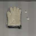 KITCHEN PERFECTION S Silicone Smoker Oven Gloves for Women -Extreme Heat Resistant BBQ Gloves -Handle Hot Food Right on Your Grill Fryer |Waterproof Oven Mitts Cooking Gloves |Superior Set+3 Bonuses (Cream)