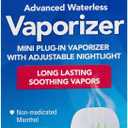 Vicks Advanced Soothing Vapors Waterless Vaporizer with Night Light and VapoPads to Help Relieve Discomfort from Colds and Flu , 1 Count (Pack of 1)