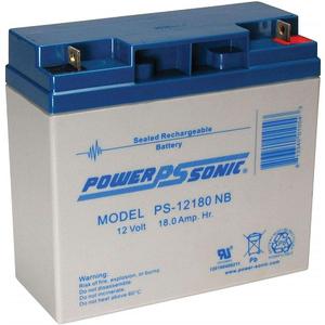 Power Sonic Genuine PS-12180NB 12V 18 Ah Rechargeable SLA Battery