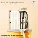 Cat Litter Scoop, Large Capacity Mess-Free Cat Litter Scooper with Bags, Spill-Proof Kitty Box Sifter, Bin Doubles as Scoop Holder (Yellow)