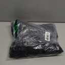 Betusline Women's High Waist Dress Pants Business Side Button Work Wide Leg Pants Straight Leg Trousers, X-Small-XX-Large (Black)