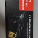 Hidden Camera Detectors, Anti Spy Camera Finder, GPS Tracker Detector, Hidden Devices Detector for Airbnb, Hotels, Bathroom, Home, Office (Black)