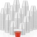 Lilymicky 1000 Count 1 oz Disposable Medicine Cups, 1 oz Plastic Med Cups For Mixed Pills, Medication Measuring, Resin Mixing