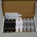 Cord Organizer for Appliances, 8 Pack Upgraded Kitchen Appliance Cord Organizer Stick On Appliance Wire Organizer Wire Wrapper for Kitchen Appliances Mixers, Coffee Maker, Pressure Cooker (3*Black+2*White+3*Grey)