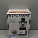 BLACK+DECKER 8-Cup Food Processor, Black, FP1600B