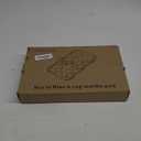 Monfish Muffin Pan 6 Jumbo Cup Carbon Steel Haze Blue non Stick Coating Muffin cupcake Tin 3.5inch cup Roy blue