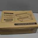 HOLANA Acacia 2 Tier Fruit Basket for Kitchen Counter Organizer  Wooden Fruit Bowl & Wooden Basket for Kitchen Counter Storage, Vegetable Produce Storage & Snack Organizer for Countertop (Walnut)