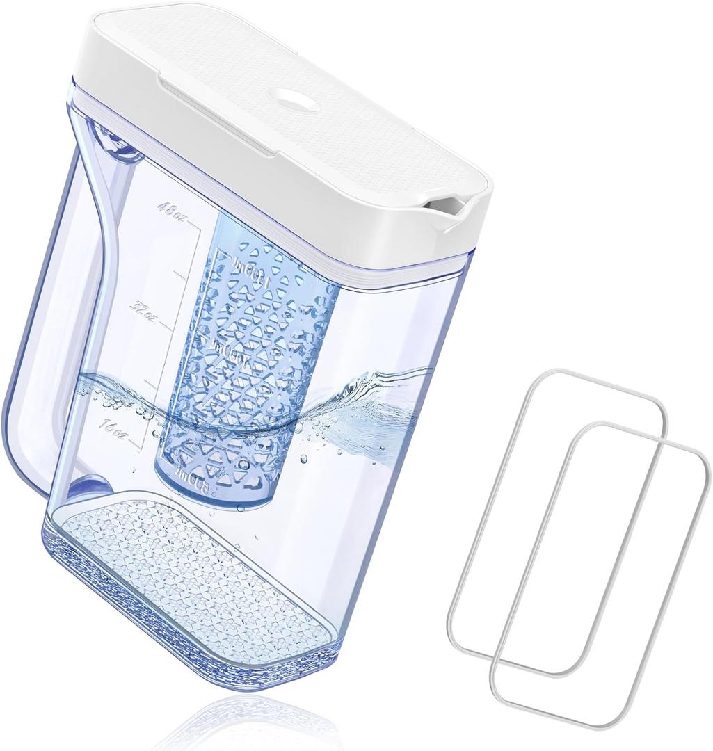 Upgraded RF28T5021SR RF28T5021SG Water Pitcher Compatible with Samsung Water Pitcher for Fridge Door Replacement DA97-20587B PS16623902 for Samsung Refrigerator Water Reservoir Water Tank Assembly