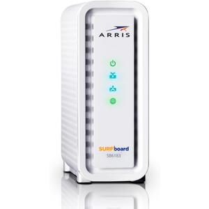 ARRIS (SB6183-RB) Cable Modem - Fast DOCSIS 3.0 16x4 Gigabit Cable Modem, For Comcast Xfinity, Cox, Spectrum and more, 1 Gbps Port, 400 Mbps Max Internet Speed