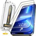 2 x TEMPRTEK+ 2-Pack Screen Protector for iPhone 16e / iPhone 14 / iPhone 13 Pro/iPhone 13  9H Tempered Glass, Anti-Scratch, Anti-Fingerprint, Shatterproof, Clear, Bubble-Free, Easy Installation