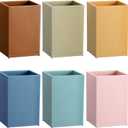 gisgfim 6 Pcs Classroom Magnetic Storage Boxes Magnetic Storage Containers Plastic Dry Erase Marker Holder Plastics Pen Holder for Refrigerator Whiteboard Home Office School Organizer Supply (Boho)