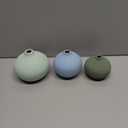 Ceramic Vase Set of 3, Mini Flower Vase for Home Decor, Modern Vase, Small Flower Vases for Dining Table Centerpieces,Living Room,Shelf,Mantel and Entryway Display (Multicolor-02)