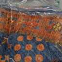 Washable 2x4 Entry Rug Front Door Indoor, Farmhouse Small Area Rugs for Kitchen, Bathroom, Entrance, Non Slip Rubber Backed, Perfect for Boho Dcor (2x4 Navy Blue)