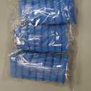 Disposable Toilet Brush for Bathroom Cleaning, Deep Cleaning Toilet Bowl Cleaner with Replaceable Heads, Hygienic Storage Design,House Warming Gifts New Home (Replacement Heads - 24pcs Blue)