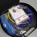 Snow-Chains Auto Fixing 1 Min Quick Fit Easy Installation Tire-Chains, Portable Reusable Universal Emergency Tire Traction Chain for Passenger Car, Pickup Trucks and SUV - Set of 2 (HKN-160)