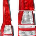 Tail Light Left Side Outer Halogen Replacement for CRV 2007-2011 Rear Brake Lamp HO2800173, 33551SWAA02
