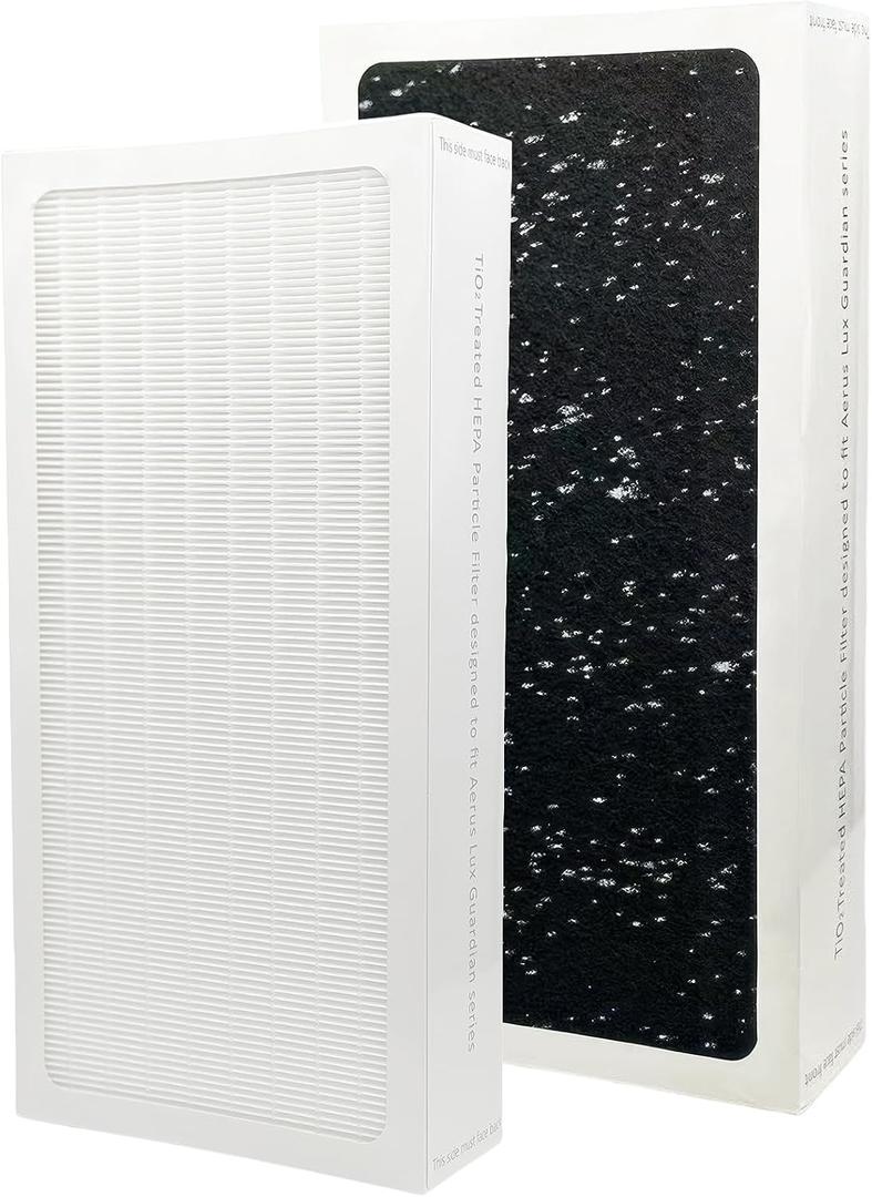 Tio2 Treated HEPA Filter Replacement,H13 True HEPA 4-Stage TiO2 Filter Filtration-Compatible with Electrolux Aerus Lux Guardian Air Cleaner Purifier-1Pack