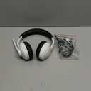 AOC Wireless Headset with Mic for Work with Noise Cancelling Mic for Clear Calls, 30H Playtime PC Bluetooth Headphones and Multipoint Connect to Laptop Computer and Mobile, Wired or USB Dongle- White