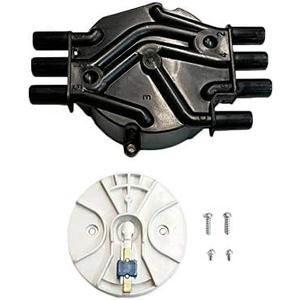 A.A Distributor Cap and Rotor Kit for MerCruiser Volvo Penta V6 4.3L MPI - 898253013, 8M6001222, 898253T28, 3859019, 3858977, 18-5243, 18-5246, 898253T23