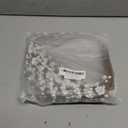 Wootkey 5pcs 29.5" Faux Jasmine Artificial Flowers Tall White Floral Branches for Home Wedding Vase Filler Party DIY Decoration