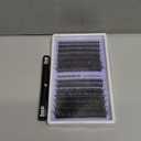 Lash Extension Kit Fluffy Eyelash Extension Kit 60D+80D Thick Lash Clusters Kit with Lash Bond and Seal Wispy Individual Eyelashes Cluster with Lashes Tweezers by TOOCHUNAG(280Pcs,10-18mm)