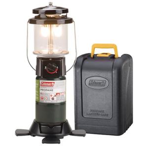 Coleman 1000L Deluxe Propane Lantern with Carry Case, Gas Lamp with Adjustable Brightness & Collapsible Footed Base, Great for Camping, Hunting, Power Outage & More Coleman 1000L Deluxe Propane Lantern with Carry Case, Gas Lamp with Adjustable Brightness & Collapsible Footed Base, Great for Camping, Hunting, Power Outage & More