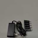 TKDY 12V 2A Power Supply AC Adapter Power Cord with On Off Switch for 12 Volt 2A 1.5A 1A LED Light Strip CCTV Camera Router Speaker LCD Monitor. 100-240V 50-60Hz 24W DC12V Converter with 5 Tips.