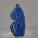 Cooling Eye Mask - Reusable Gel Eye Mask Cold Pack - Our Ice Eye Mask Soothes Puffy Eyes & Dark Circles - Relieve Your Headaches & Sinus Pain with Cold Eye Mask & Eye Gel Mask Therapy - Halos (Blue)