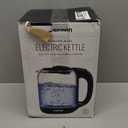 Chefman 1.7 Liter Electric Glass Tea Kettle, Fast Hot Water Boiler, One Touch Operation, Boils 7 Cups, Swivel Base & Cordless Pouring, Auto ShutOff