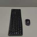 Logitech MK270 Wireless Keyboard and Mouse Combo for Windows, 2.4 GHz Wireless, Compact Mouse, 8 Multimedia and Shortcut Keys, 2-Year Battery Life, for PC, Laptop - Black (1 Pack)