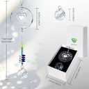 I Love You Gifts, K9 Crystal Suncatcher - Rainbow Maker Gift for Her Him Wife Girlfriend Husband, Couples Gifts for Anniversary, Christmas, Hanging Crystals Ornament