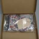 Dandat 15 Pcs Christmas Tiered Tray Decor - Red & Black Buffalo Plaid, Snowflake, Tree, Gnome, Truck - Wooden Signs - Farmhouse Christmas Decor for Home, Table, Shelf